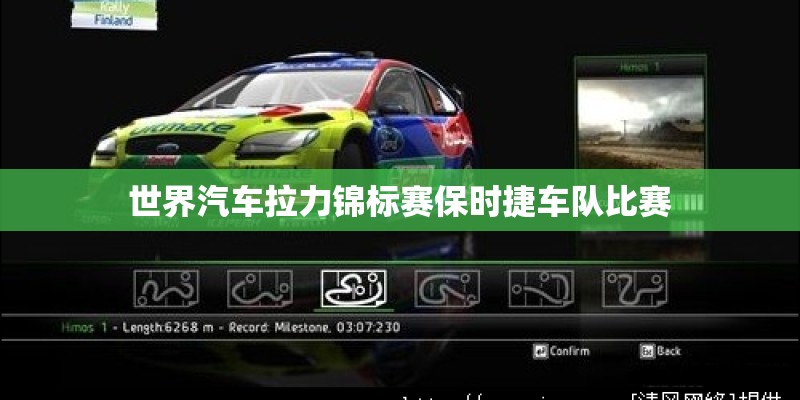 世界汽车拉力锦标赛保时捷车队比赛